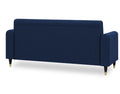 Adorn India Rio Elegant L Shape 4 Seater Sofa Set (Blue) (3 Year Warranty)