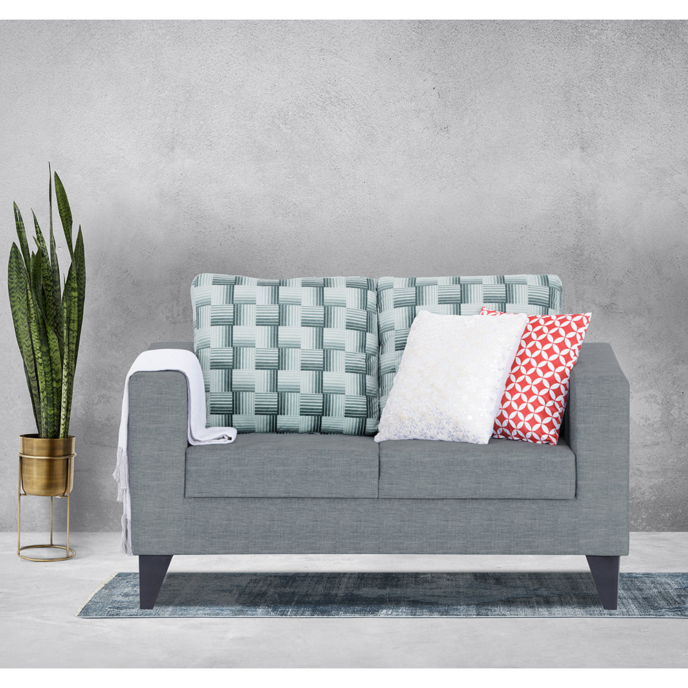 Straight line Plus Bricks 2 Seater Sofa (Grey)