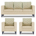 Straight line Plus Blossom 3+1+1 5 Seater Sofa Set (Beige)