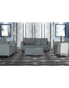 Adorn India Enzo Decent (3 Years Warranty) 3+2+1 6 Seater Sofa Set with Centre Table (Grey) Modern