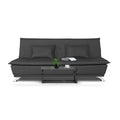 Adorn India Arden 4 Seater Sofa Cum Bed 4 x 6 (Dark Grey) (3 Year Warranty)