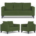 Adorn India Hallton Tufted 3+2+1 6 Seater Sofa Set (Green) (3 Year Warranty)