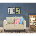 Straight line Plus Blossom 2 Seater Sofa (Beige)
