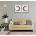 Adorn India Enzo Decent 2 Seater Sofa (Beige)