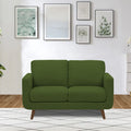 Adorn India Damian 2 Seater Sofa (Green) (3 Year Warranty)