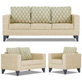 Straight line Plus Blossom 3+2+1 6 Seater Sofa Set (Beige)