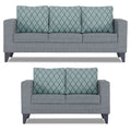 Straight line Plus Blossom 3+2 5 Seater Sofa Set (Grey)
