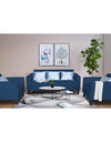 Adorn India Bladen 3-1-1 Five Seater Sofa Set (Blue)