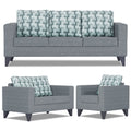 Straight line Plus Bricks 3+2+1 6 Seater Sofa Set (Grey)