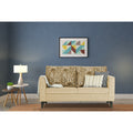 Sheldon Crafty 2 Seater Sofa (Beige)
