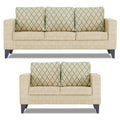 Straight line Plus Blossom 3+2 5 Seater Sofa Set (Beige)