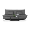 Adorn India Arden 4 Seater Sofa Cum Bed 4 x 6 (Light Grey) (3 Year Warranty)