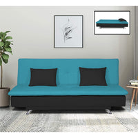 Aqua Blue & Black