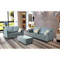 Tornado Bricks 3+2 5 Seater Sofa Set with Centre Table (Grey)
