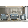 Tornado Bricks 3+2+1 6 Seater Sofa Set with Centre Table (Grey)