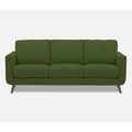Adorn India Damian 3 Seater Sofa (Green) (3 Year Warranty)
