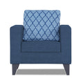 Straight line Plus Blossom 1 Seater Sofa (Blue)