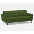 Adorn India Damian 3+2+1 6 Seater Sofa Set (Green) (3 Year Warranty)