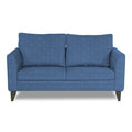 Adorn India Enzo Decent 2 Seater Sofa (Blue)