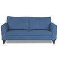 Adorn India Enzo Decent 3 Seater Sofa (Blue)