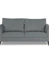 Adorn India Enzo Decent (3 Years Warranty) 3 Seater Sofa (Grey) Modern
