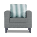 Straight Line Plus Stripes 1 Seater Sofa (Grey)