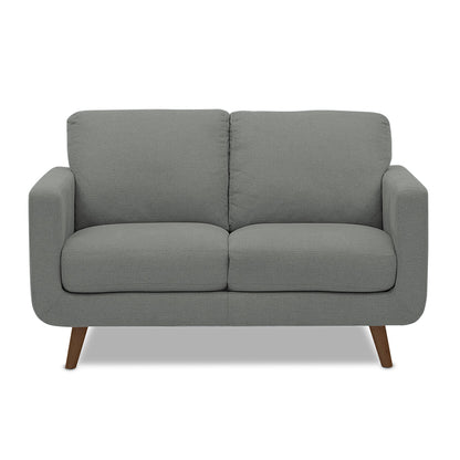 Adorn India Damian 2 Seater Sofa (Grey)