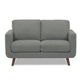 Adorn India Damian 2 Seater Sofa(Grey) (3 Year Warranty)