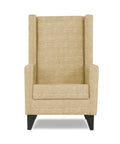 Adorn India Christopher 1 Seater Wing Chair Decent (Beige)