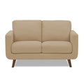 Adorn India Damian 2 Seater Sofa (Beige) (3 Year Warranty)
