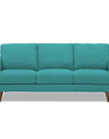 Adorn India Damian 3 Seater Sofa (Aqua Blue)