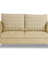Adorn India Tornado Bricks (3 Years Warranty) 2 Seater Sofa (Beige) Modern
