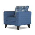 Sheldon Crafty 1 Seater Sofa (Blue)