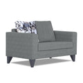 Adorn India Hallton Digitel Print 2 Seater Sofa (Grey) (3 Year Warranty)