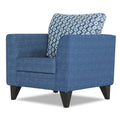 Tornado Bricks 1 Seater Sofa (Blue)