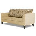 Adorn India Sheldon Crafty 3 Seater Sofa (Beige)
