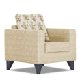 Straight line Plus Leaf 1 Seater Sofa (Beige)