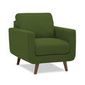 Adorn India Damian 3-1-1 5 Seater Sofa Set (Green)