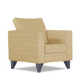 Adorn India Enzo Decent 1 Seater Sofa (Beige)