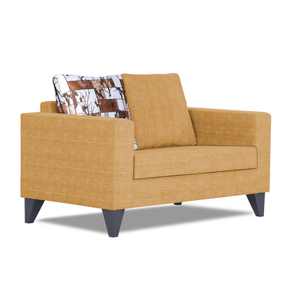 Adorn India Hallton Digitel Print 2 Seater Sofa (Beige)