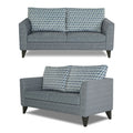 Tornado Bricks 3+2 5 Seater Sofa Set with Centre Table (Grey)