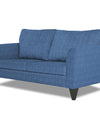 Adorn India Enzo Decent (3 Years Warranty) 3 Seater Sofa (Blue) Modern