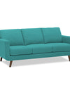 Adorn India Damian 3 Seater Sofa (Aqua Blue)