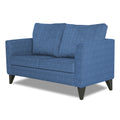 Adorn India Enzo Decent 2 Seater Sofa (Blue)