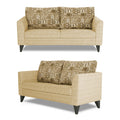 Sheldon Crafty 3+2+1 6 Seater Sofa Set with Centre Table (Beige)