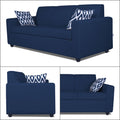 Adorn India Monteno Six Seater 3+2+1 Sofa Set (Blue) (3 Year Warranty)