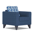 Straight line Plus Bricks 1 Seater Sofa (Blue)