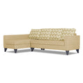 Adorn India Beetle Plus Bricks L Shape 6 Seater Sofa Set (Left Hand Side) (Beige) (3 Year Warranty)
