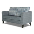 Adorn India Tornado Bricks 2 Seater Sofa (Grey)