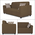 Rio Highback 3+2 5 Seater Sofa Set (Brown)